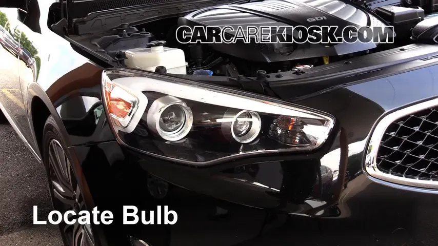 2014 Kia Cadenza Premium 3.3L V6 Lights Parking Light (replace bulb)